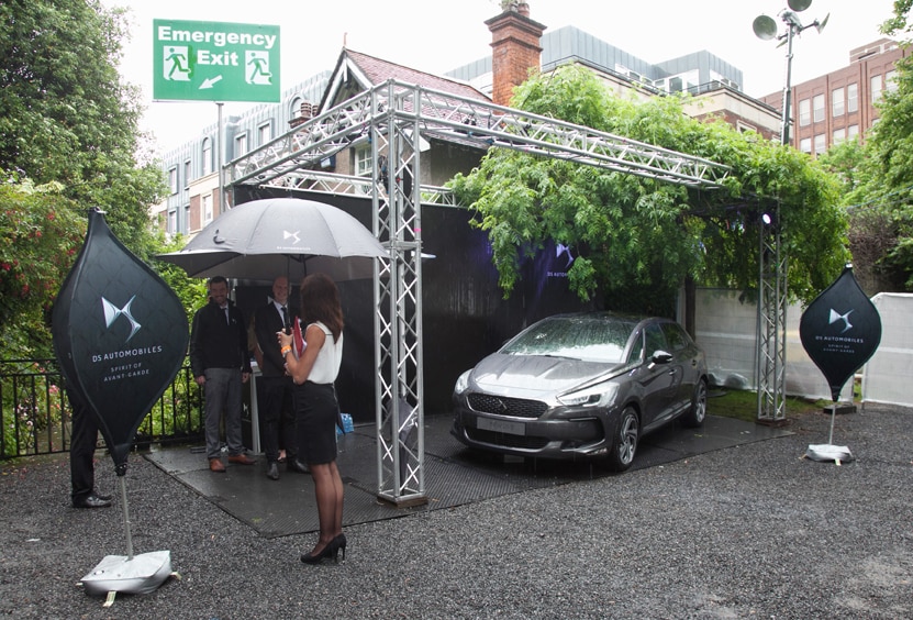 DS Automobiles at Taste of Dublin, Iveagh Gardens, Dublin. June 2016.